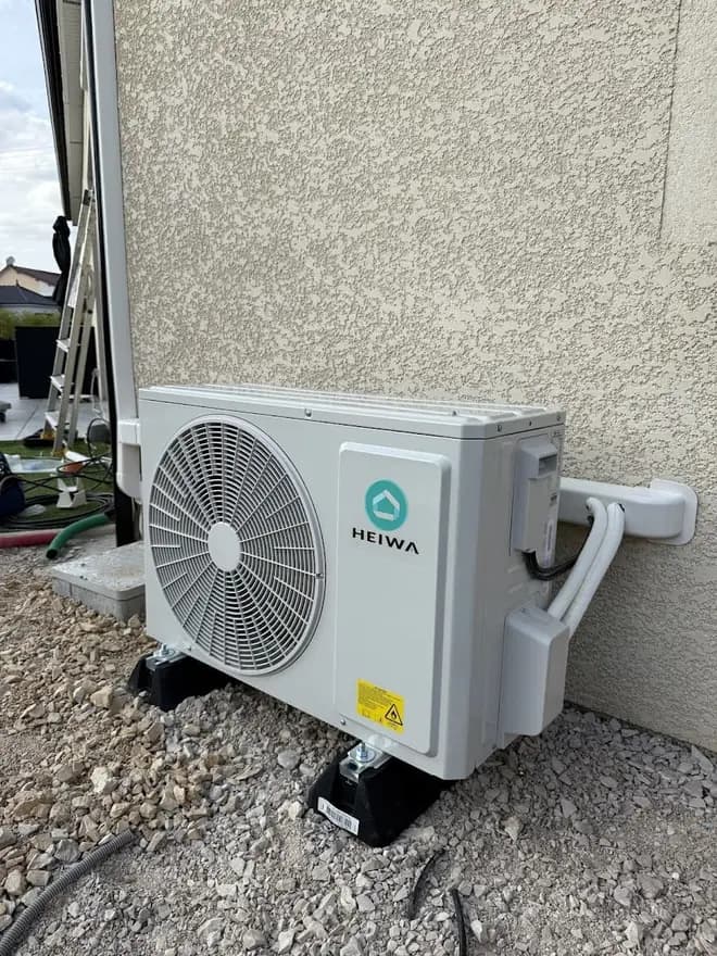 Équipement de chauffage installé dans une maison dijonnaise